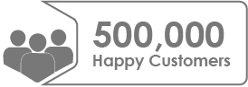 500,000 Happy Customers